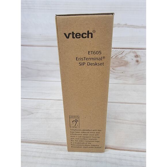 Vtech ErisTerminal SIP Deskset Office Business Telephone ET605 NIB - Picture 5 of 11
